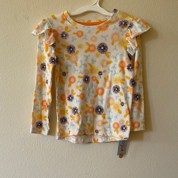 ⬇️Price⬇️ NWT Bundle of 3 Cat & Jack Toddler Girls Tops 4T - Picture 2 of 13